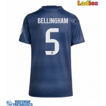 Real Madrid Jude Bellingham #5 Replica Away Shirt Ladies 2025-26 Short Sleeve